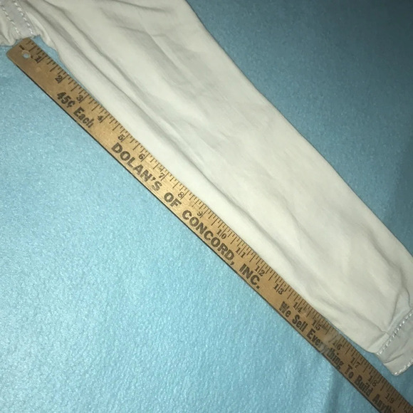 ULTRALOVE crop distressed jean long sleeve button up jacket Y2K NEW size M - Picture 8 of 8